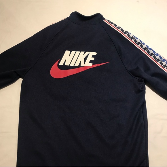 Nike Full Zip Up Track Jacket Blue Mens Size Small - Picture 2 of 7